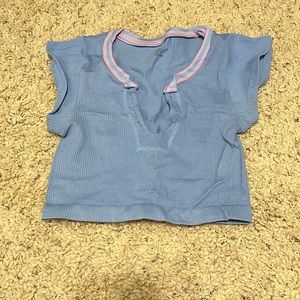 Urban Outfitters Out From Under Go For Gold Seamless Cropped Top